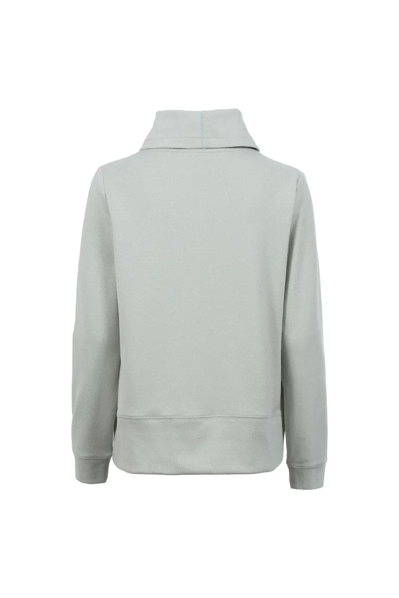 SOQUESTO Leichtsweat Damen Rollkragen
