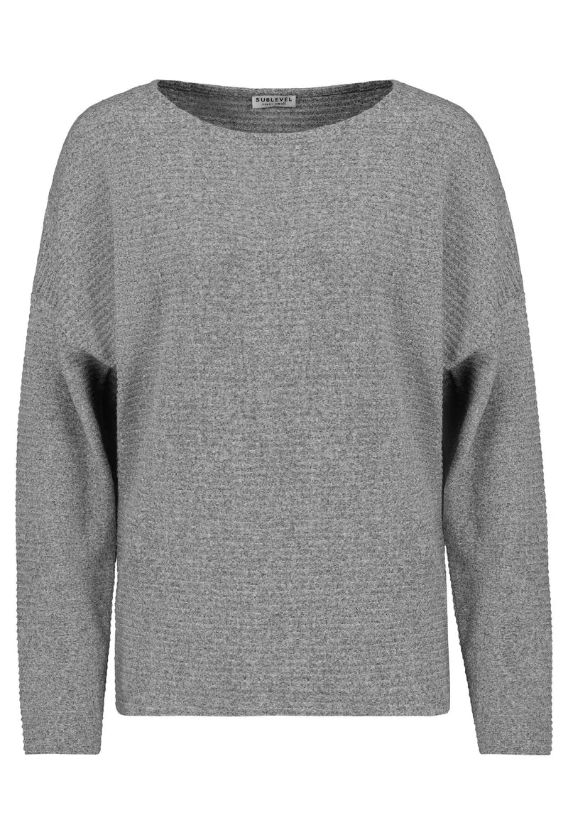 Authentic Style Damen Strickpullover Oversize
