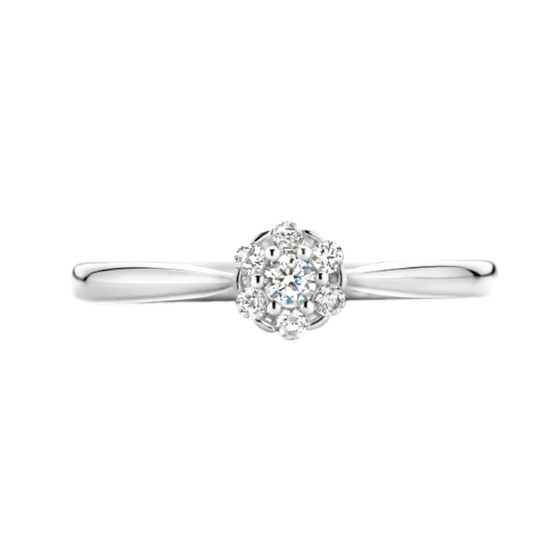 Blush damen Ring 585 Weißgold 1248WZI/60