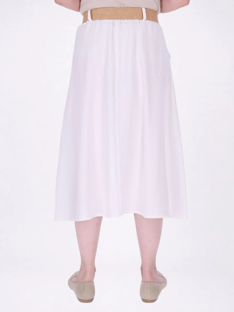 Splash of Color Midi-Rock Damen
