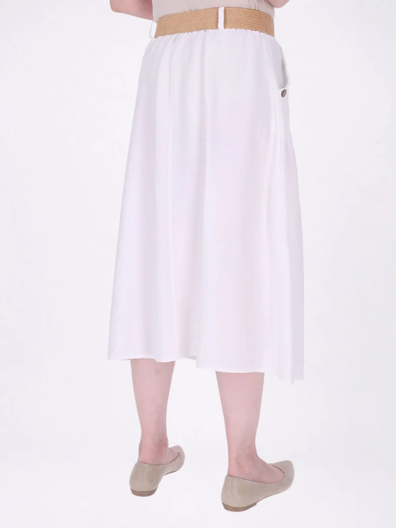 Splash of Color Midi-Rock Damen