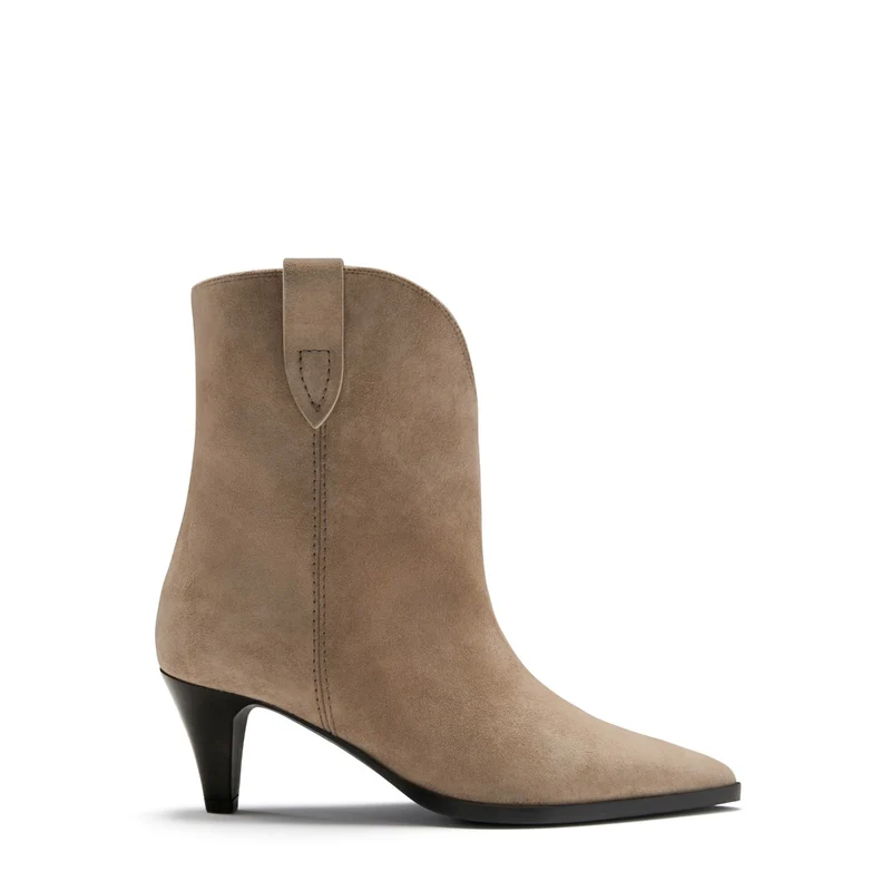 Isabel Bernard Vendôme Louane Taupe Suede Stiefel IB53009-178-40