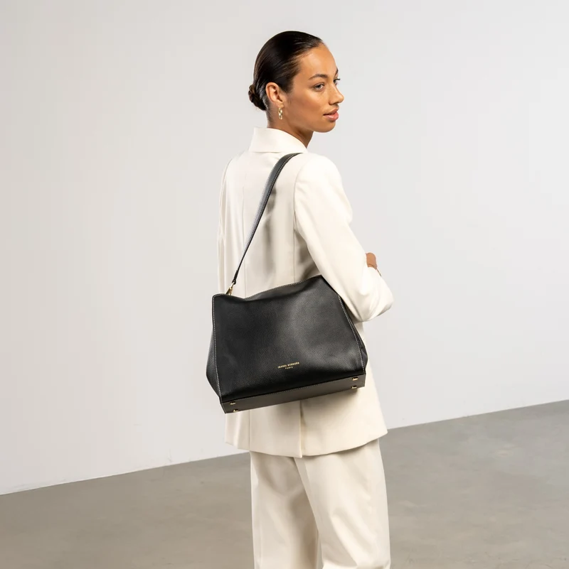 Isabel Bernard Honoré Emma Schultertasche Schwarz IB21134-001