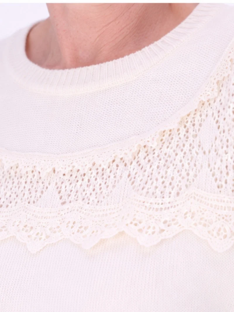 Splash of Color Strickpullover Damen