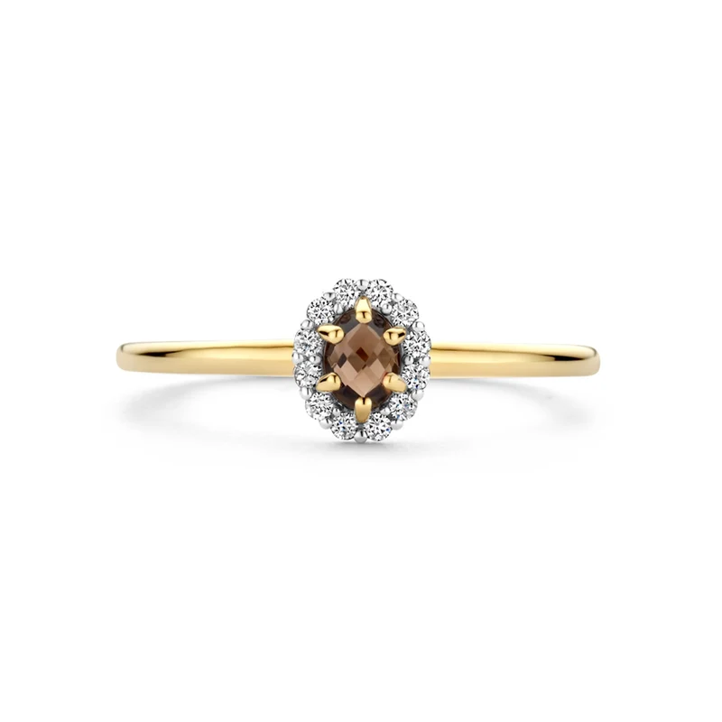 Blush 14 karat gold Ring 1258YSQ/54