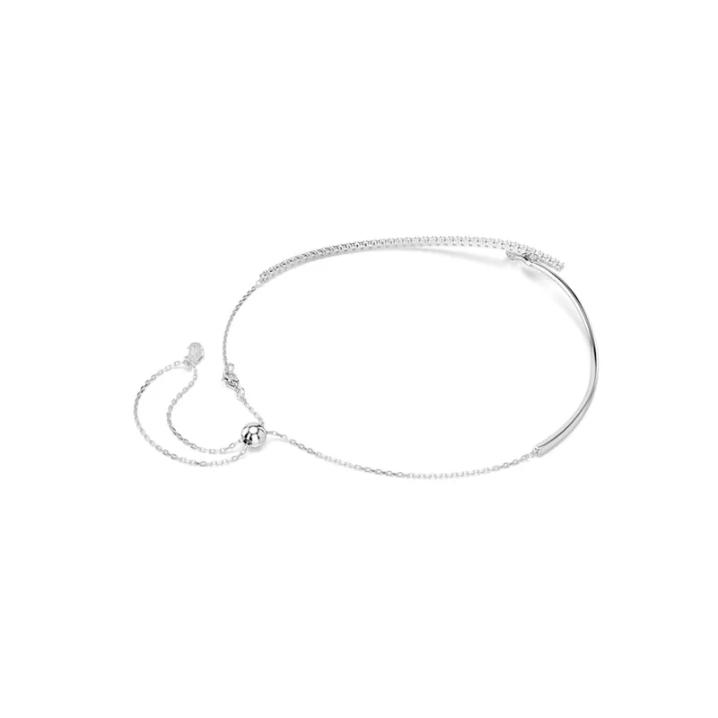 Swarovski Matrix Crash Halskette in Silberoptik 5754020