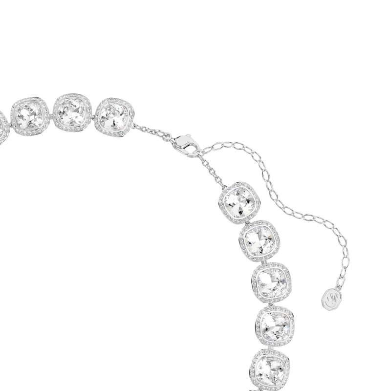 Swarovski Una Angelic Cushion Halskette in Silberoptik 5751326