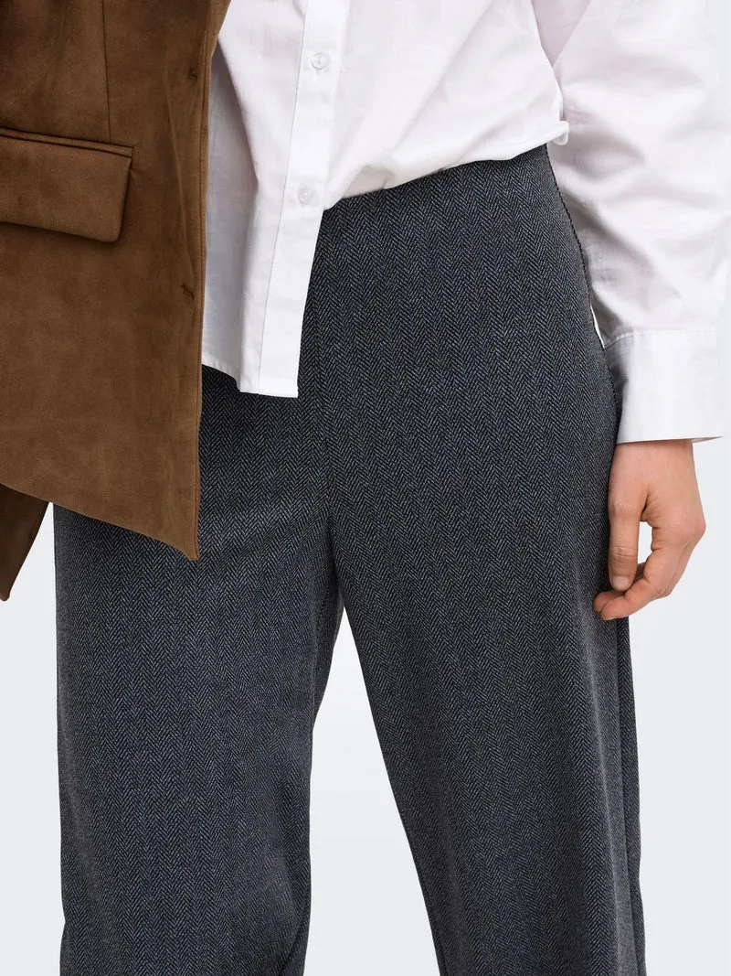 ONLBREMEN MW HERRINGBONE WIDE PANT