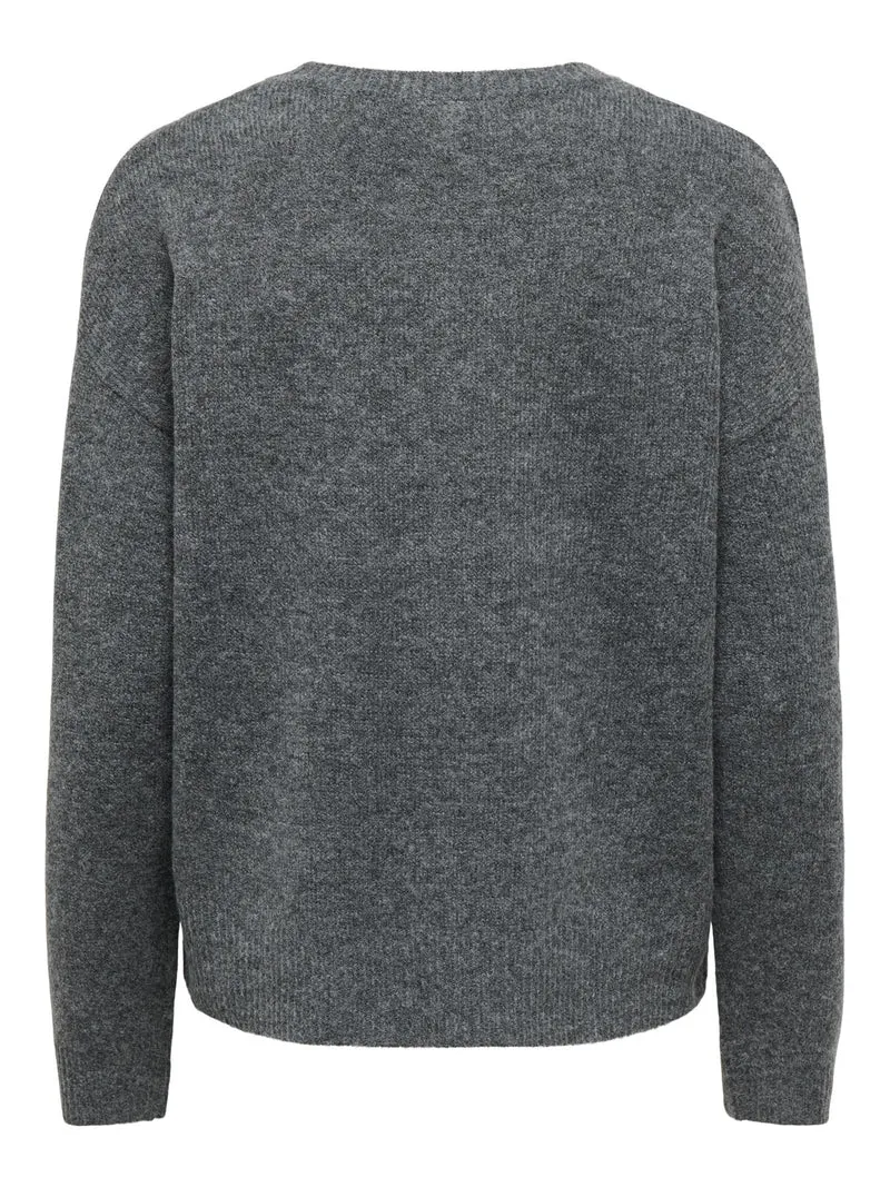 ONLOLIVIA LS O-NECK CC KNT