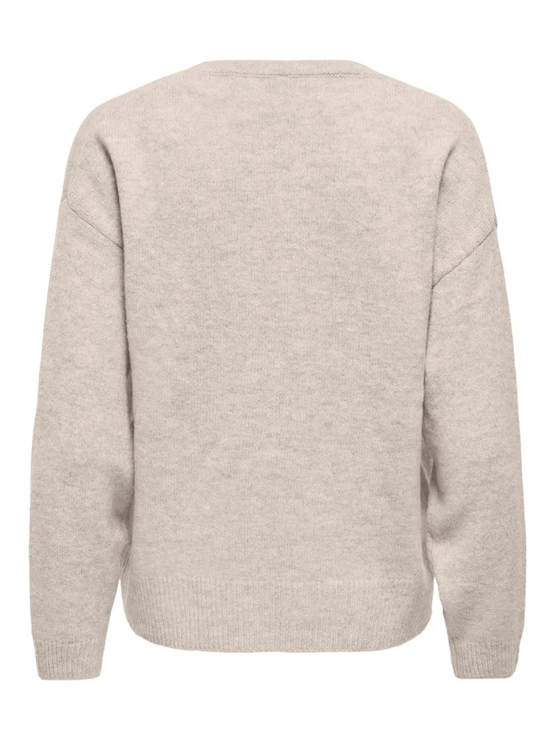 ONLOLIVIA LS O-NECK CC KNT