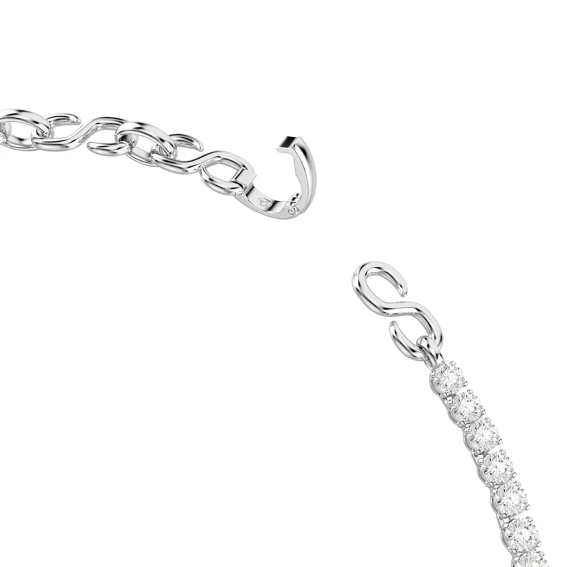 Swarovski Matrix Tennis Halskette in Silberoptik 5747732