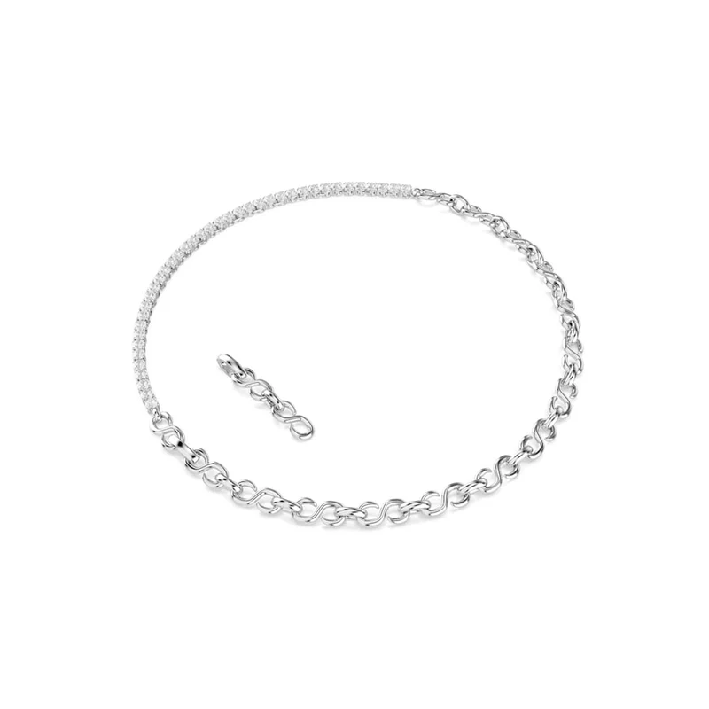 Swarovski Matrix Tennis Halskette in Silberoptik 5747732