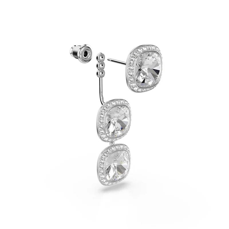 Swarovski Una Angelic Cushion Ohrringe in Silberoptik 5754342