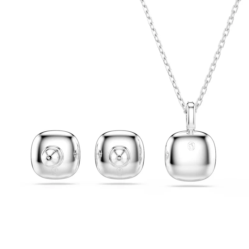 Swarovski Una Angelic Cushion Schmuckset in Silberoptik 5754343