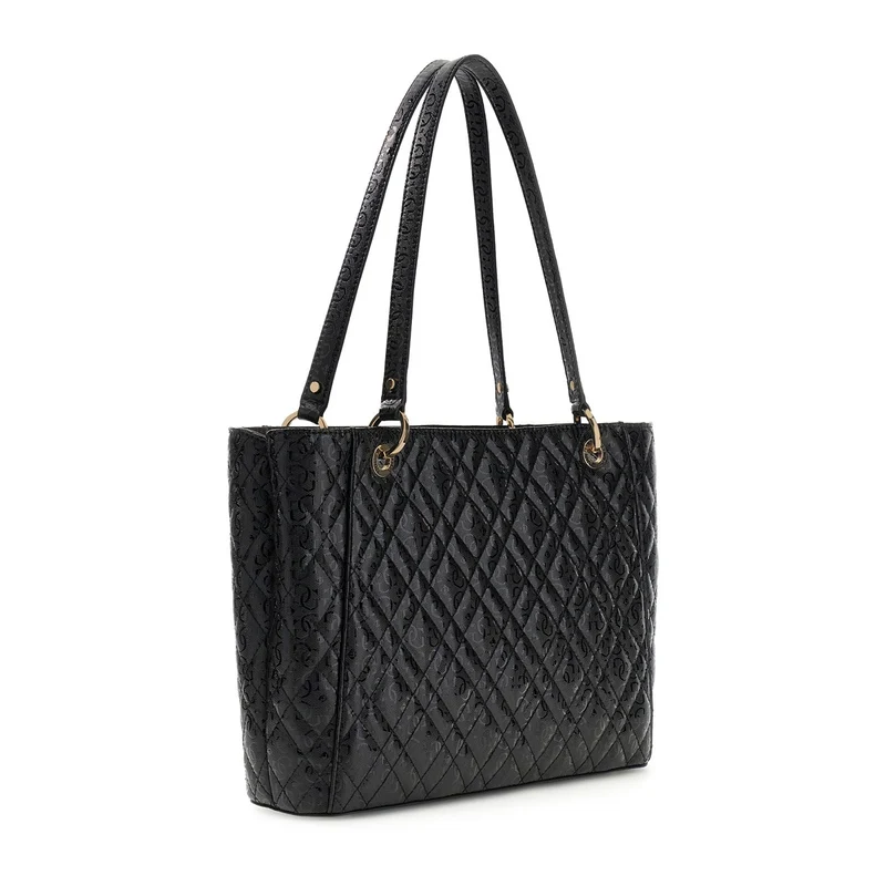 Guess Isemay Noel Black Tote Bag HWGG96-28250-BLA