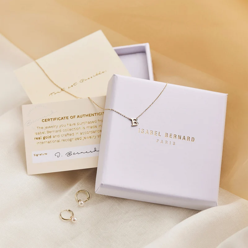 Isabel Bernard Saint Germain Abelle 14 Karat | Weißgold Ring IB330024-48