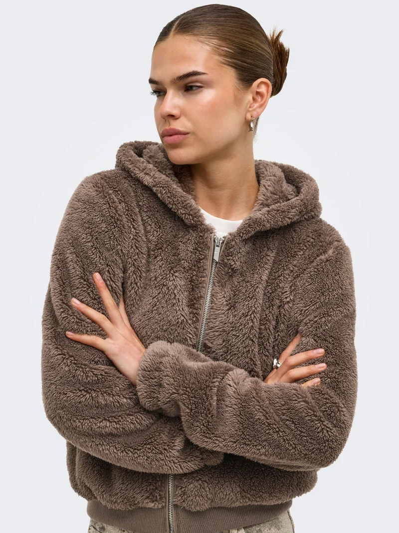 ONLNEWANNA CONTACT SHERPA JKT OTW N