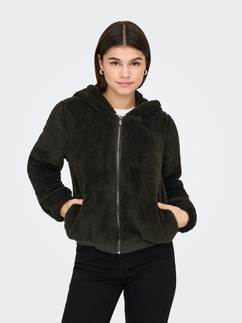 ONLNEWANNA CONTACT SHERPA JKT OTW N