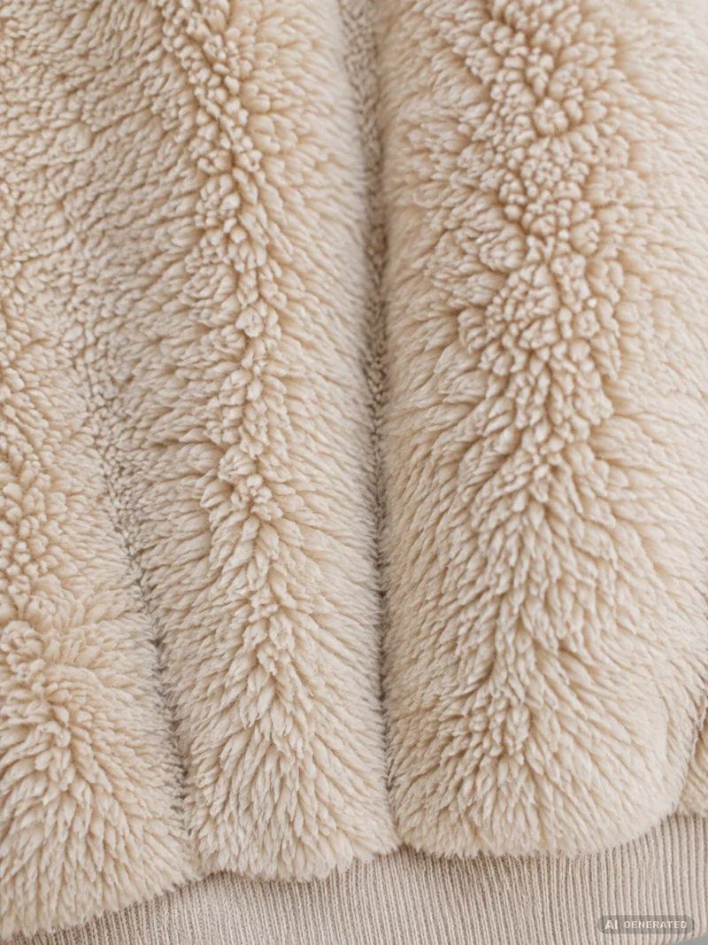 ONLY Sherpa Teddyjacke mit Kapuze