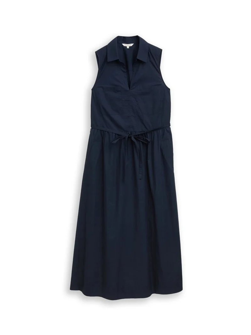 Midi-Kleid mit Taschen