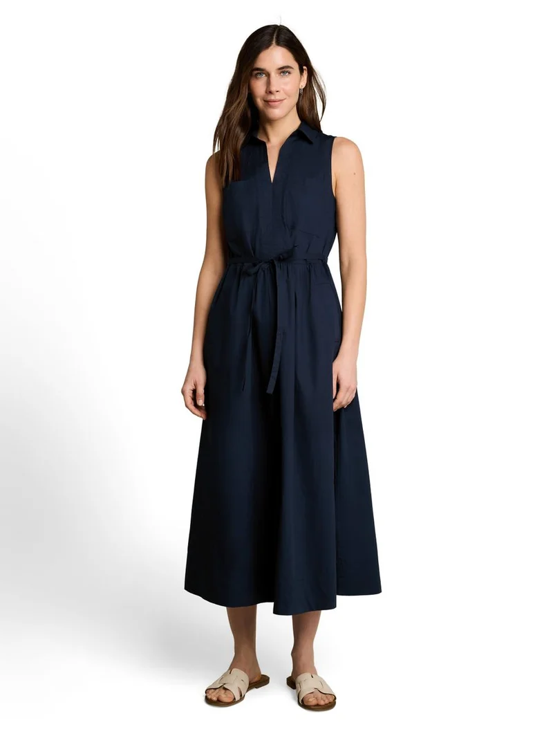 Midi-Kleid mit Taschen