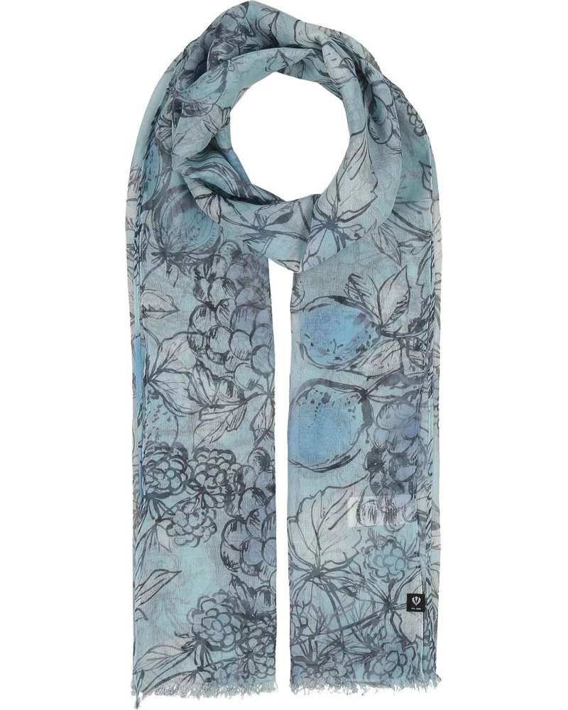 Schal Sustainability Edition - Schal mit handgezeichnetem Früchte-Design