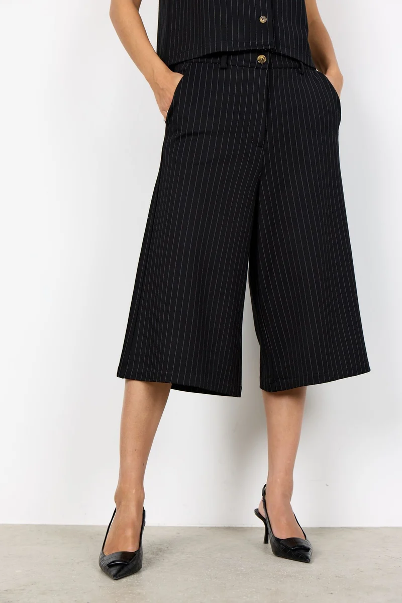 Soyaconcept Hose 7/8 Nadelstreifen Damen