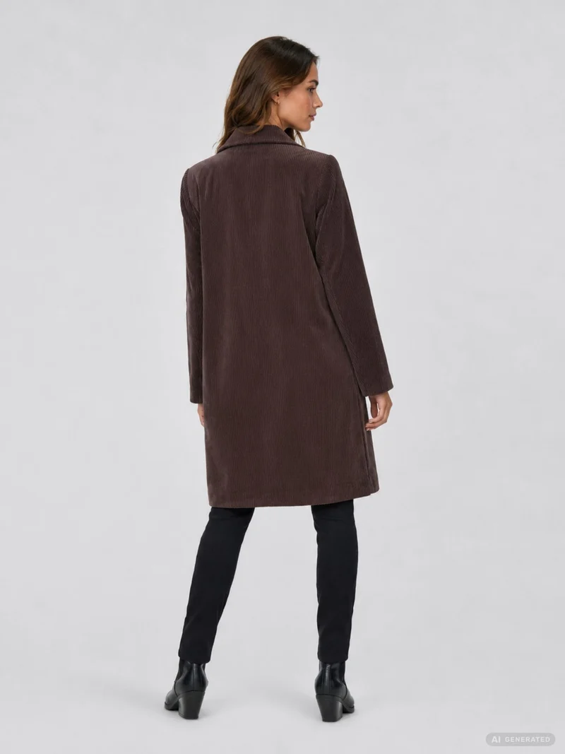ONLY Corduroy Mantel Damen