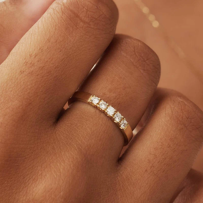 Isabel Bernard De la Paix Madeline 14 Karat | Gold Ring | Diamant 0.20 Karat | IBD330018-48