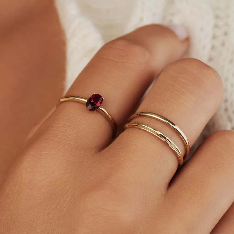 Isabel Bernard Rivoli Laura 14 Karat | Gold Ring IB330065-60