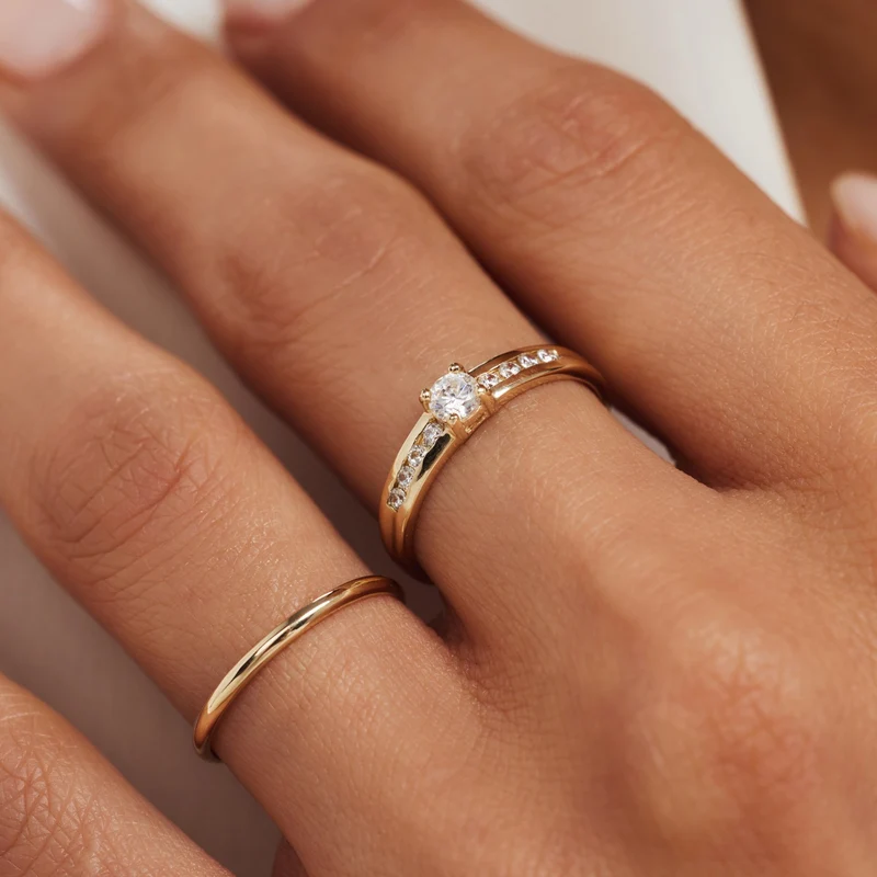 Isabel Bernard Le Marais Estee 14 Karat | Gold Ring IB330069-50