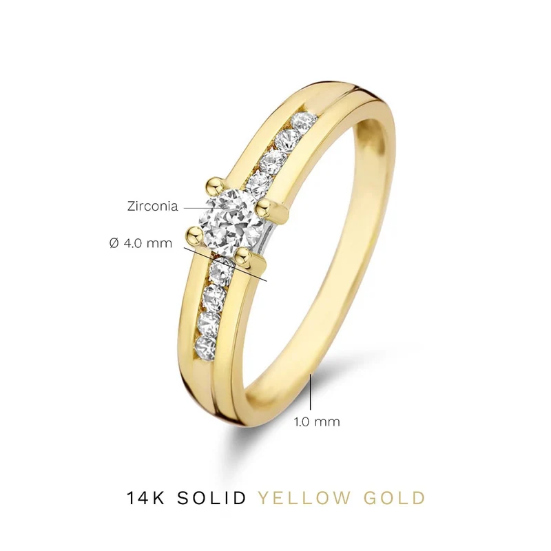 Isabel Bernard Le Marais Estee 14 Karat | Gold Ring IB330069-50