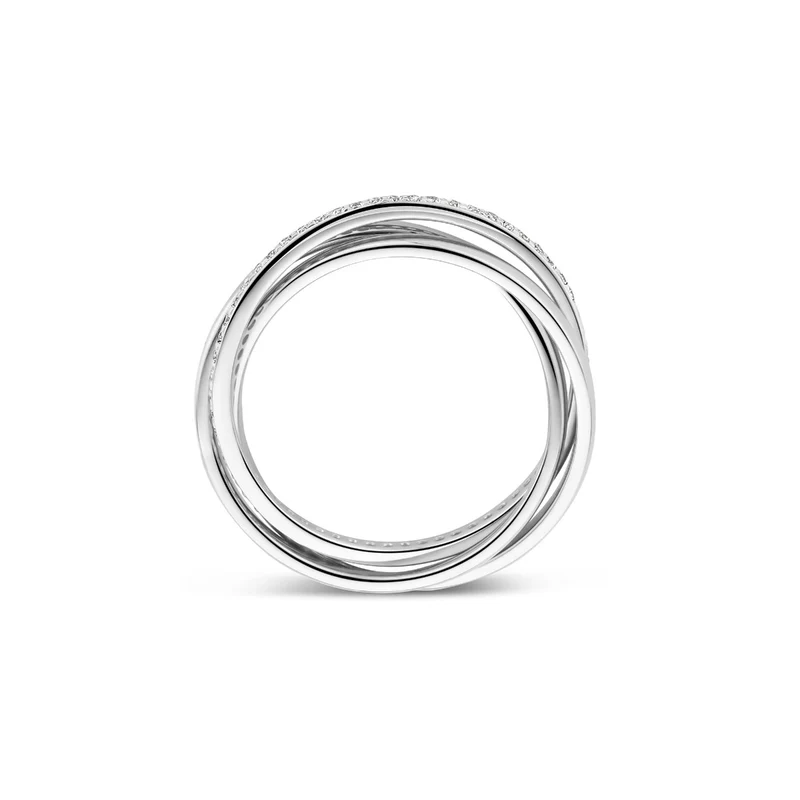 Parte di Me Ponte Vecchio Lanza 925 Sterling Silver Ring with Zirconia PDM33071-48