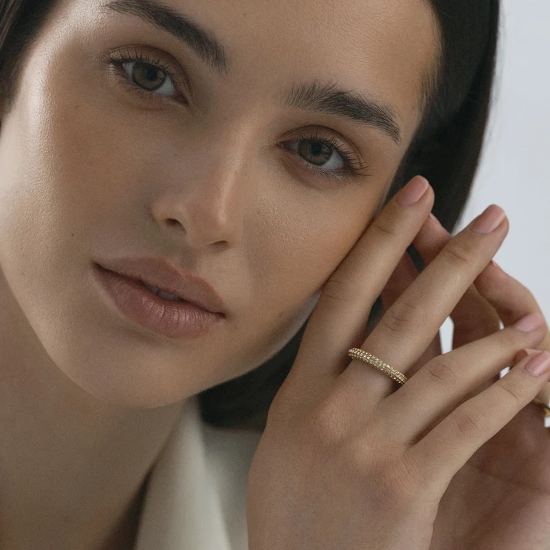 Mockberg Pavé Eternal Ring MB0211