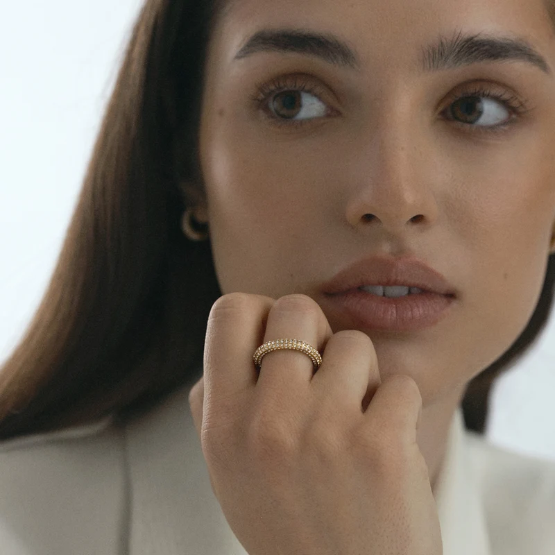 Mockberg Pavé Eternal Ring MB0211