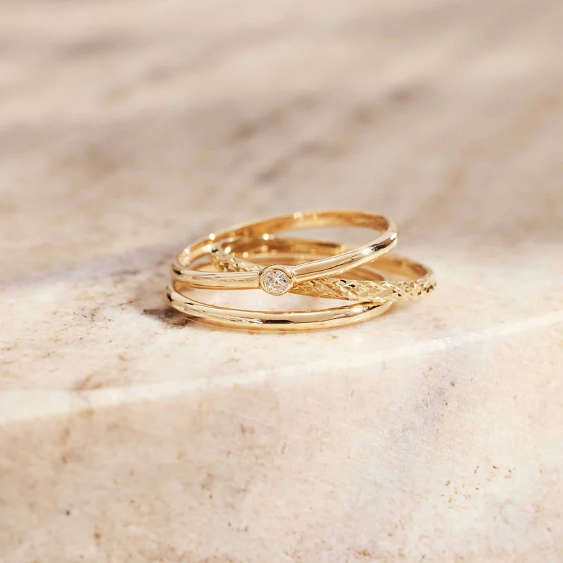 Isabel Bernard Le Marais Solene 14 Karat | Gold Ring IB330077-52
