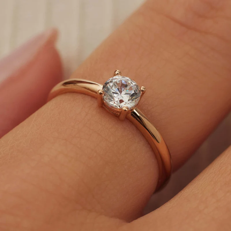 Isabel Bernard La Concorde Soleil 14 Karat | Roségold Ring IB330074-50