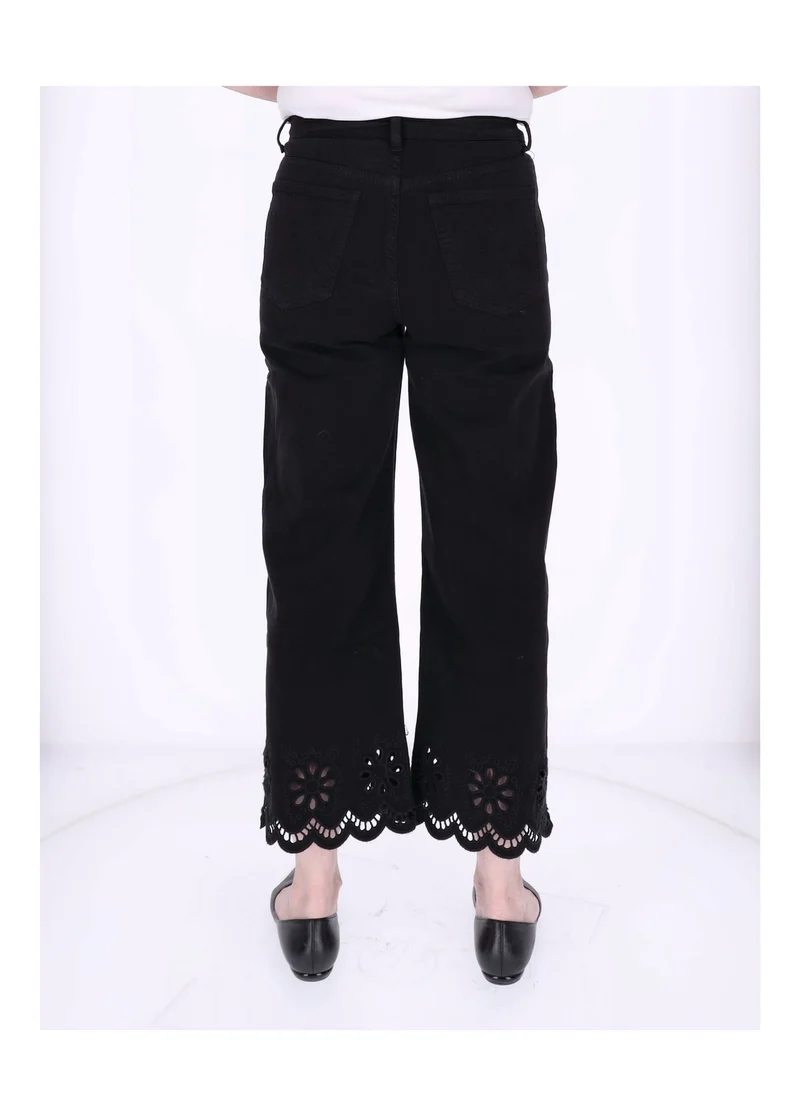 Splash of Color Damen Jeans 7/8 Lochmuster