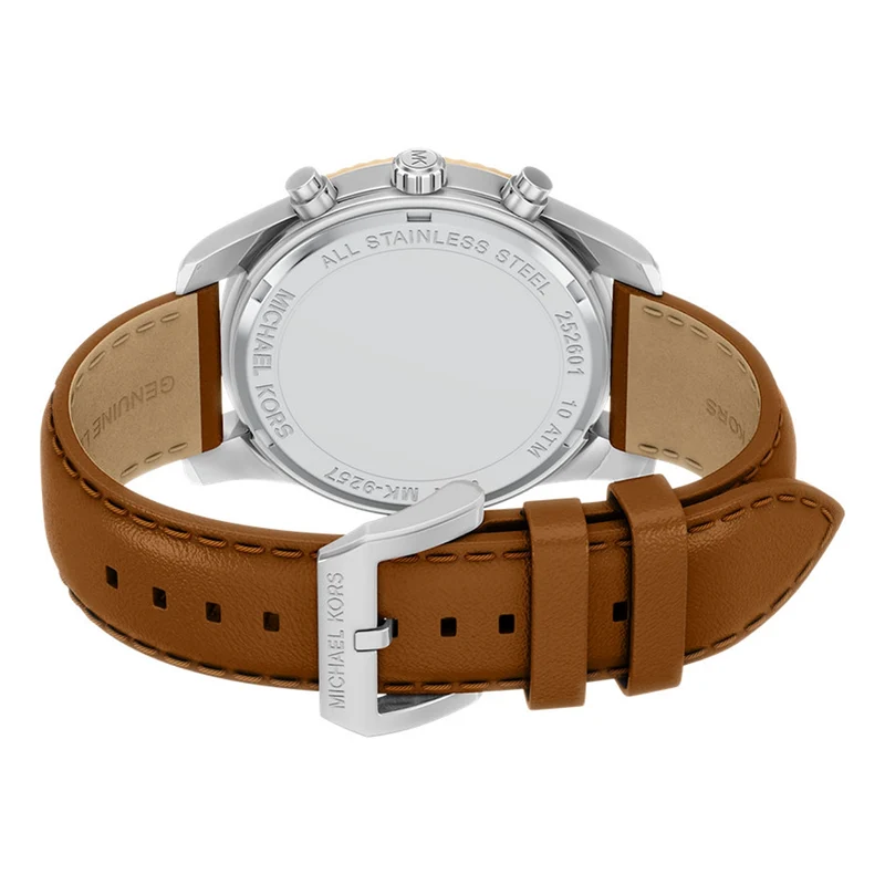 Michael Kors Lexington Round White Dial Watch MK9257