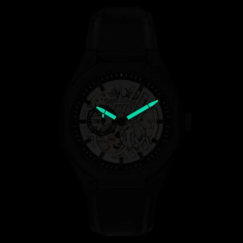 Armani Exchange Sync Silver Dial Automatic Watch AX4297