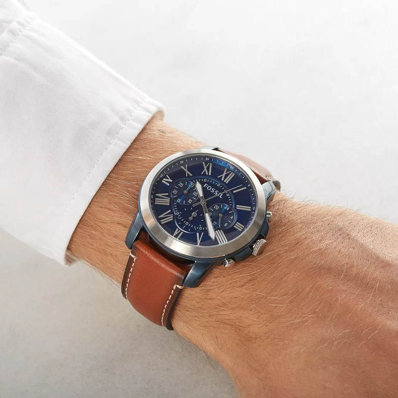 Fossil Grant herren Uhr Braun FS5151