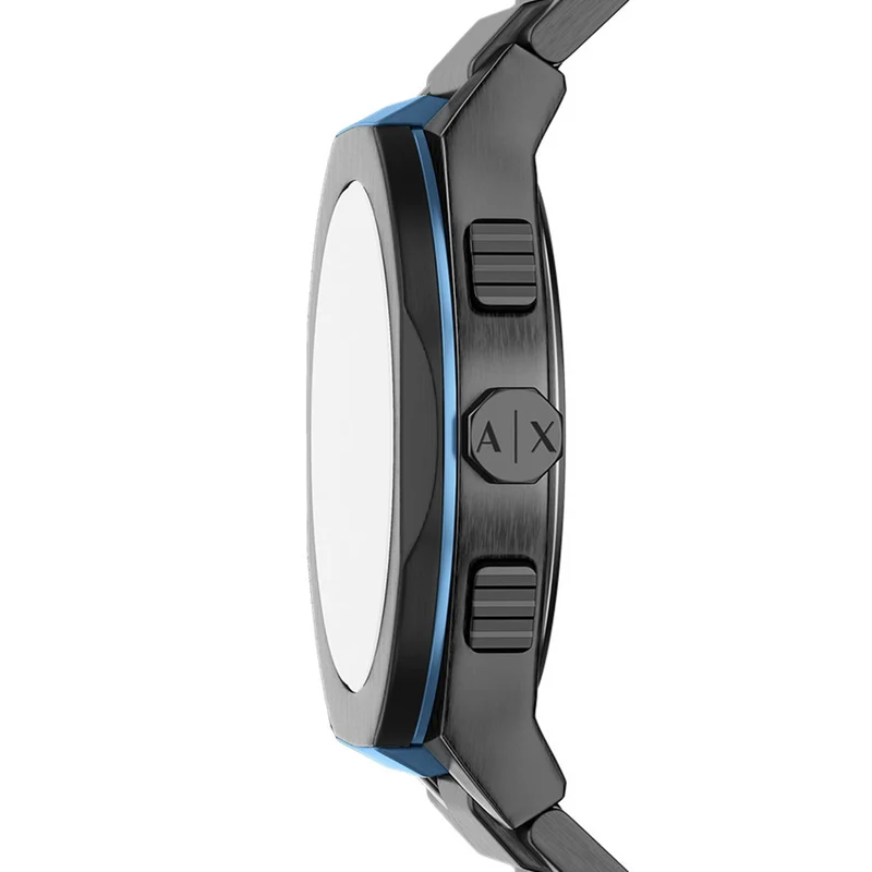 Armani Exchange Sync Round Black Dial Watch AX4295
