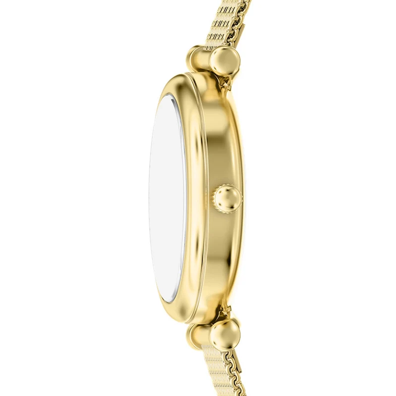Fossil Carlie Round White Dial Watch ES5462