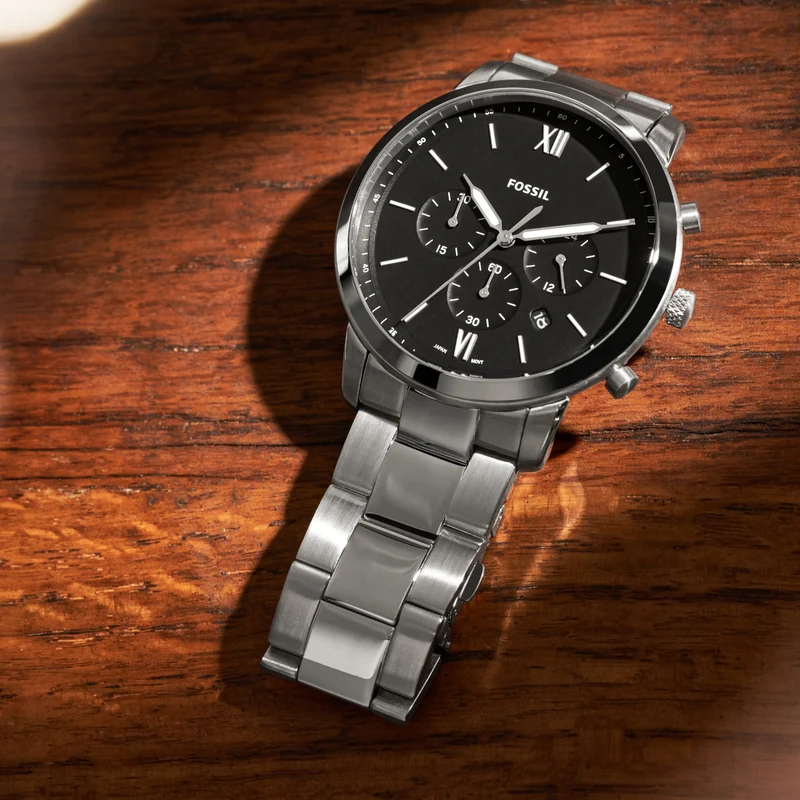 Fossil Neutra Chrono herren Uhr Silber FS5384