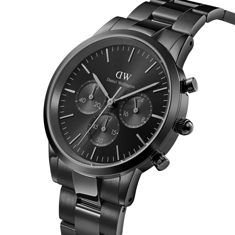 Daniel Wellington Iconic Link herren Uhr Schwarz DW00100642