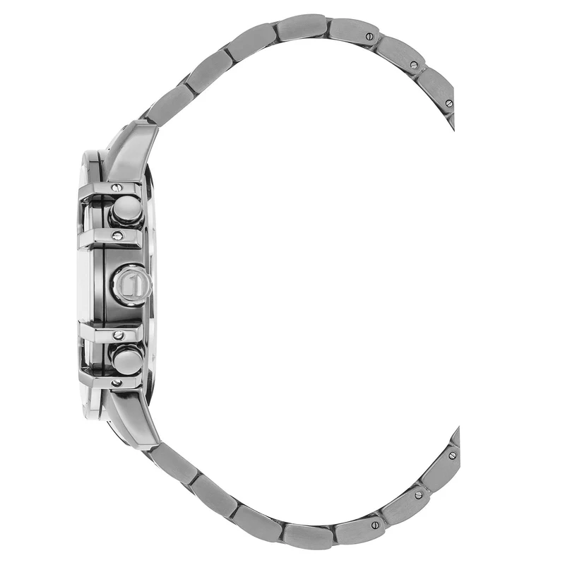 G-STAR Bend3D Light-Gunmetal Stahl-Herrenuhr GSW.505.06