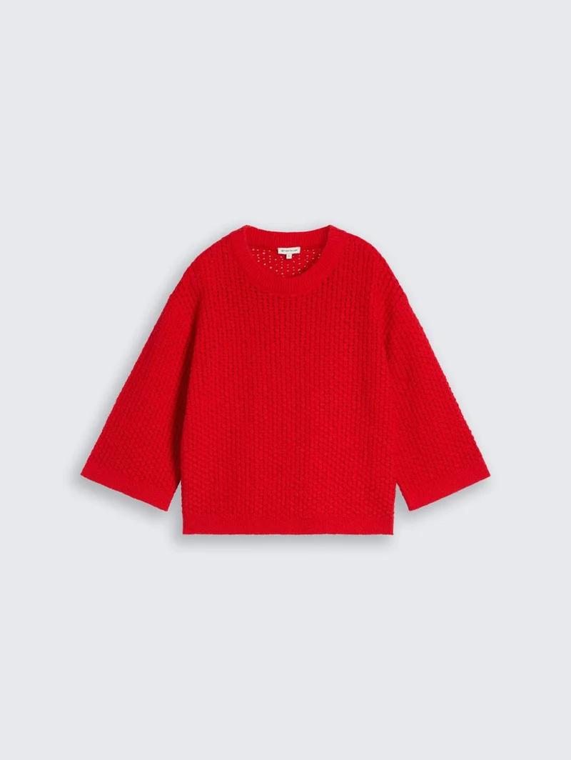Loose Fit Strickpullover