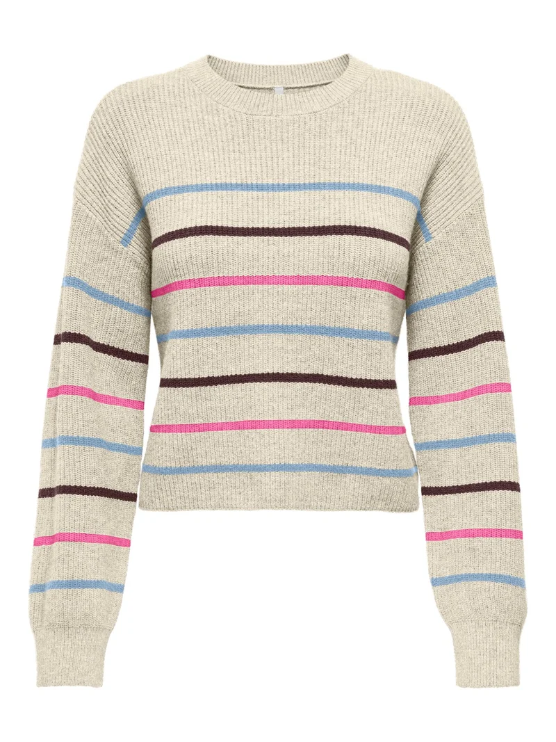 ONLY Strickpullover mit Streifenmuster
