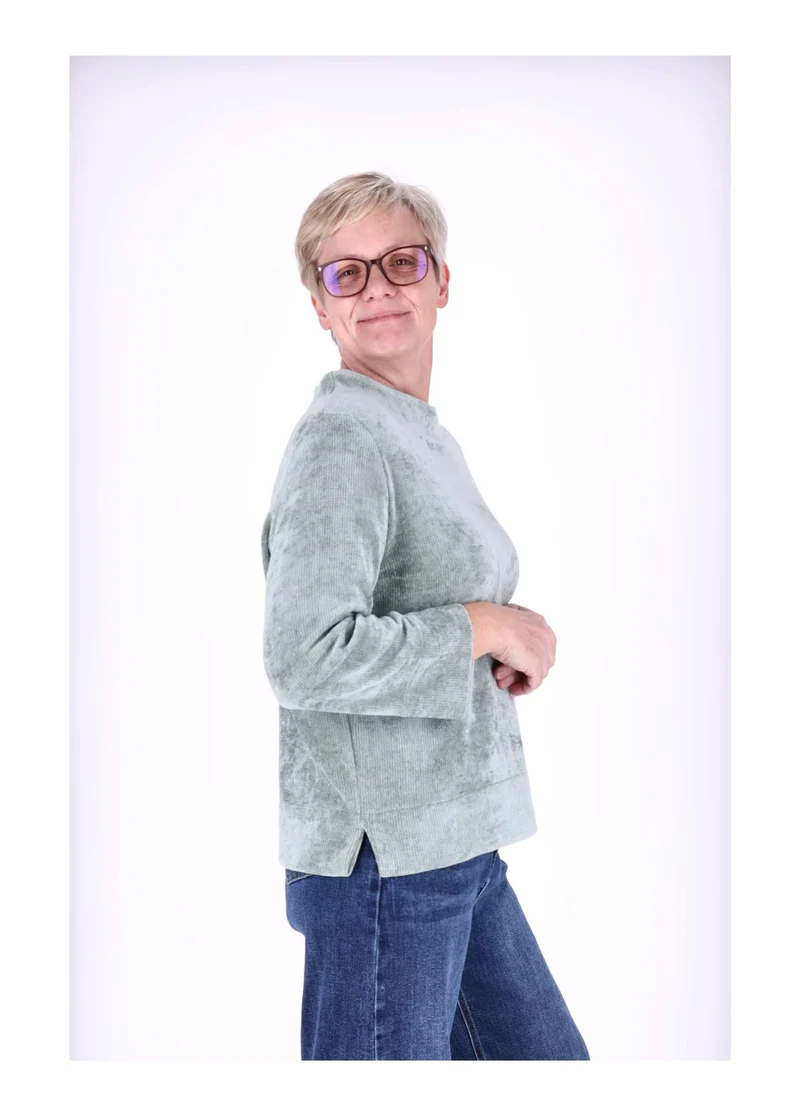 New View Damen Sweatshirt 3/4 Ärmel