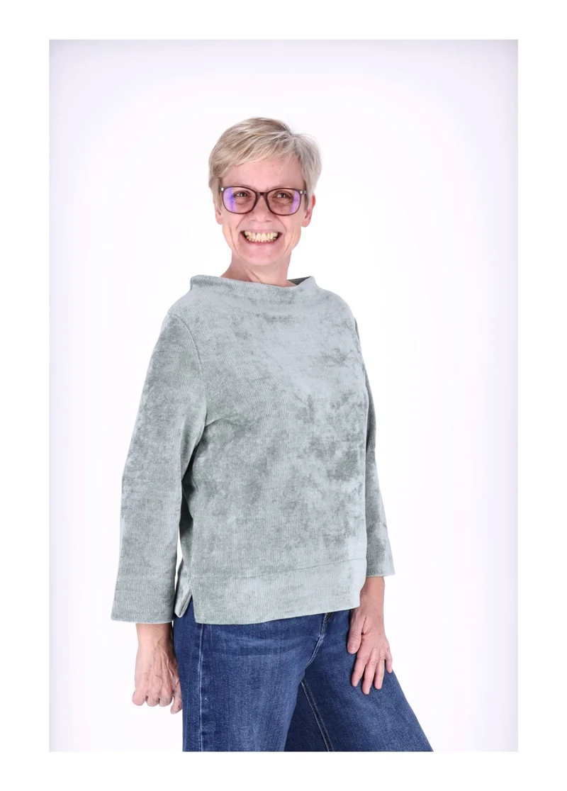 New View Damen Sweatshirt 3/4 Ärmel